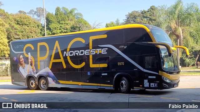 Expresso Nordeste 5970 na cidade de São Paulo, São Paulo, Brasil, por Fábio Paixão. Número da foto: #11455252.