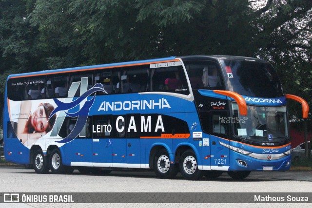 Empresa de Transportes Andorinha 7221 na cidade de São Paulo, São Paulo, Brasil, por Matheus Souza. Número da foto: #11456472.