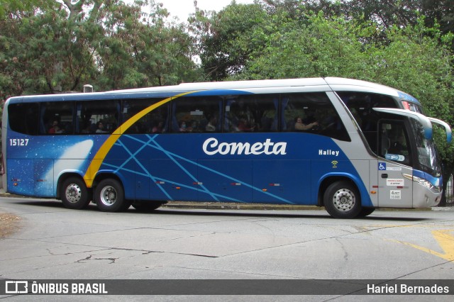 Viação Cometa 15127 na cidade de São Paulo, São Paulo, Brasil, por Hariel Bernades. ID da foto: 11455493.