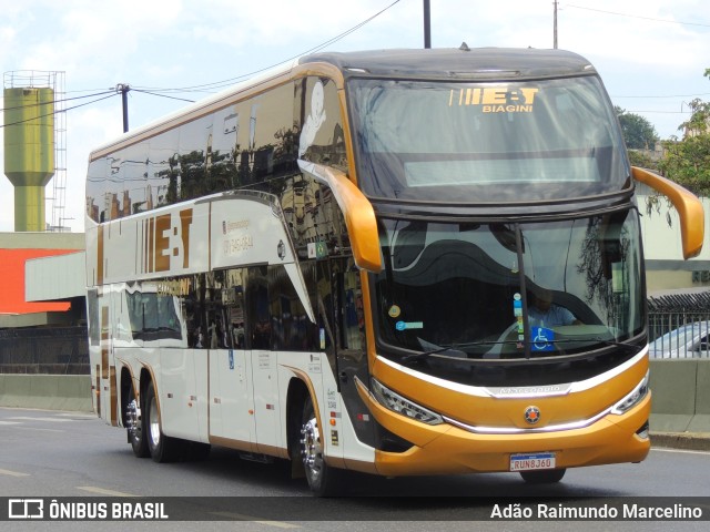 EBT - Expresso Biagini Transportes 8j60 na cidade de Belo Horizonte, Minas Gerais, Brasil, por Adão Raimundo Marcelino. ID da foto: 11459122.