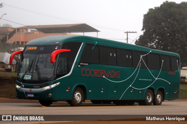 Companhia Coordenadas de Transportes 40000 na cidade de Congonhas, Minas Gerais, Brasil, por Matheus Henrique. ID da foto: 11458081.