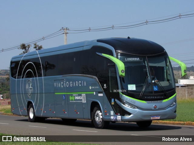 Viação Garcia 82008 na cidade de Paranavaí, Paraná, Brasil, por Robson Alves. Número da foto: #11458906.