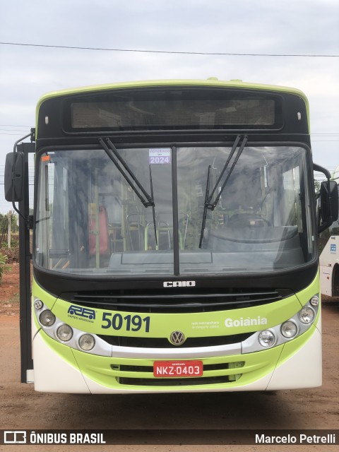 Rápido Araguaia 50191 na cidade de Goiânia, Goiás, Brasil, por Marcelo Petrelli. Número da foto: #11456853.