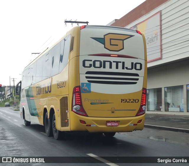 Empresa Gontijo de Transportes 19220 na cidade de Vila Velha, Espírito Santo, Brasil, por Sergio Corrêa. Número da foto: #11456653.