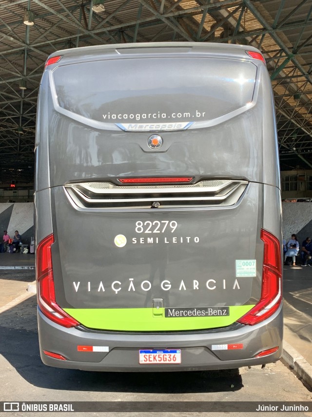 Viação Garcia 82279 na cidade de Bauru, São Paulo, Brasil, por Júnior Juninho. Número da foto: #11459174.