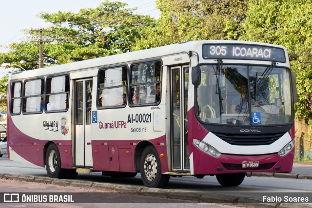 Guajará AI-00021 na cidade de Belém, Pará, Brasil, por Fabio Soares. ID da foto: 11456756.