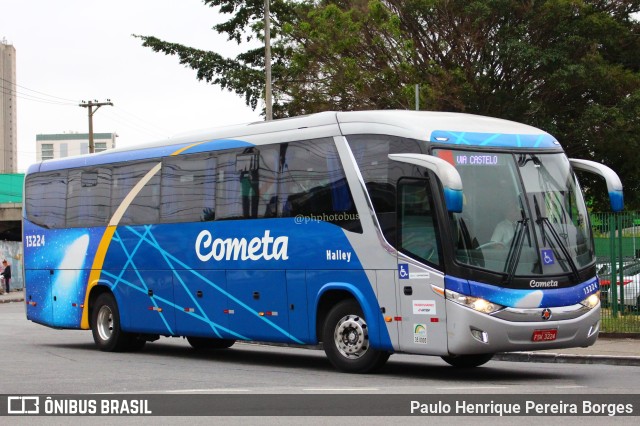 Viação Cometa 13224 na cidade de São Paulo, São Paulo, Brasil, por Paulo Henrique Pereira Borges. ID da foto: 11457370.