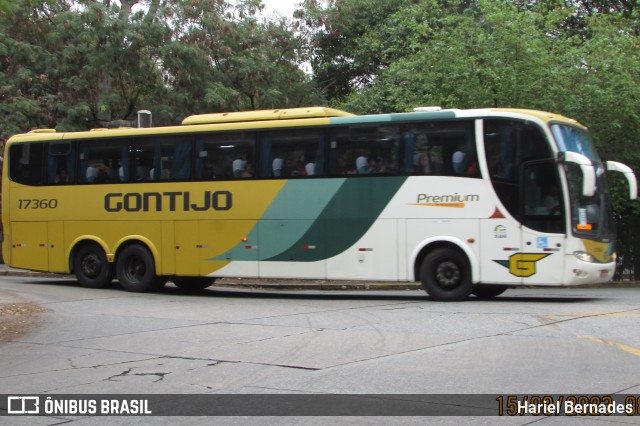 Empresa Gontijo de Transportes 17360 na cidade de São Paulo, São Paulo, Brasil, por Hariel Bernades. Número da foto: #11456683.