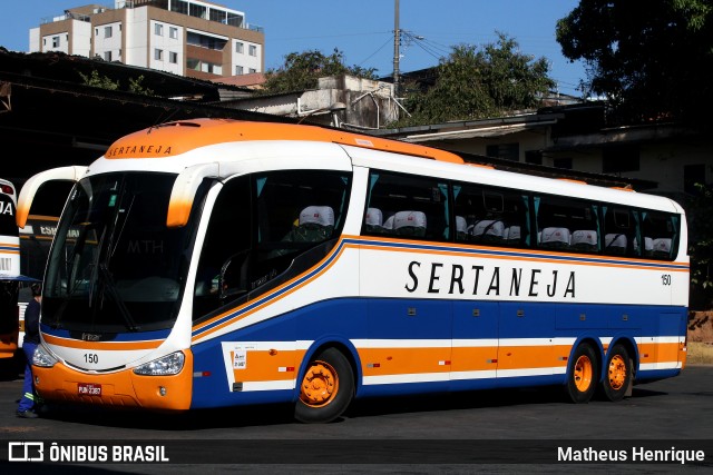 Viação Sertaneja 150 na cidade de Belo Horizonte, Minas Gerais, Brasil, por Matheus Henrique. ID da foto: 11458025.