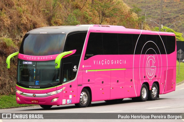 Viação Garcia 8554 na cidade de Piraí, Rio de Janeiro, Brasil, por Paulo Henrique Pereira Borges. Número da foto: #11457879.