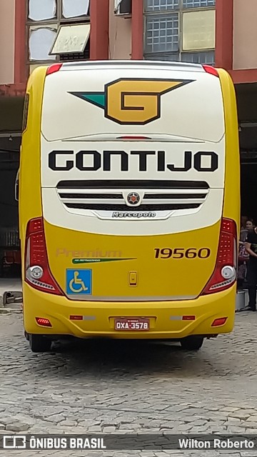 Empresa Gontijo de Transportes 19560 na cidade de Governador Valadares, Minas Gerais, Brasil, por Wilton Roberto. Número da foto: #11458847.