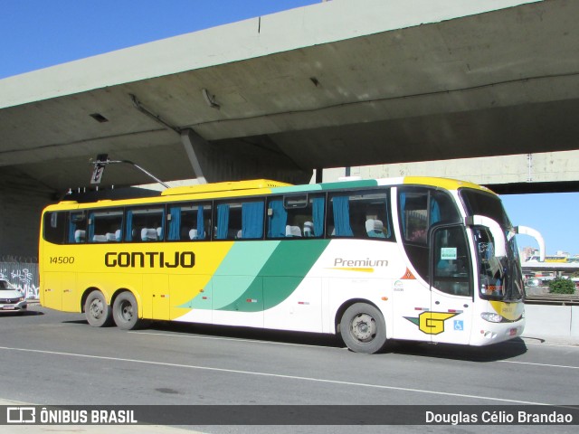 Empresa Gontijo de Transportes 14500 na cidade de Belo Horizonte, Minas Gerais, Brasil, por Douglas Célio Brandao. ID da foto: 11458590.