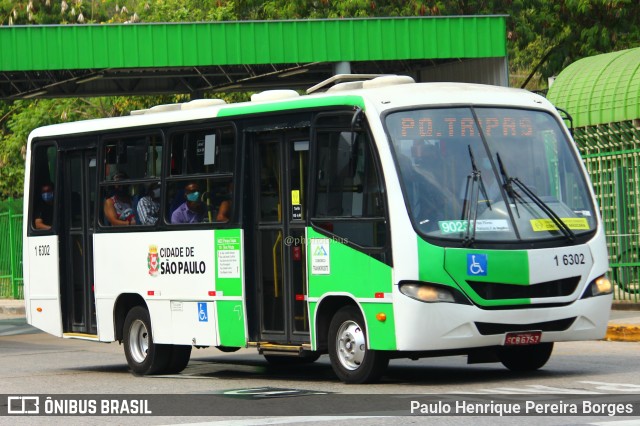 Transcooper > Norte Buss 1 6302 na cidade de São Paulo, São Paulo, Brasil, por Paulo Henrique Pereira Borges. ID da foto: 11457440.