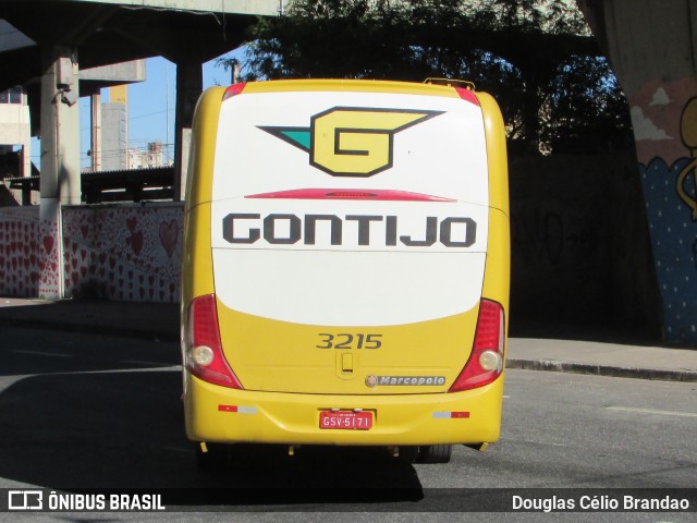 Empresa Gontijo de Transportes 3215 na cidade de Belo Horizonte, Minas Gerais, Brasil, por Douglas Célio Brandao. ID da foto: 11458334.