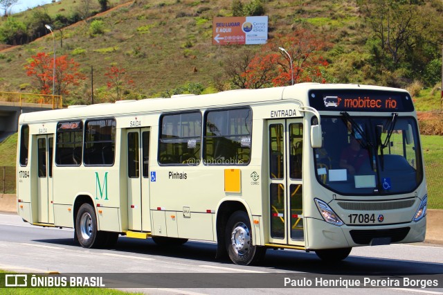 Expresso Azul 17084 na cidade de Aparecida, São Paulo, Brasil, por Paulo Henrique Pereira Borges. Número da foto: #11457869.