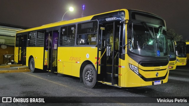 Gidion Transporte e Turismo 12310 na cidade de Joinville, Santa Catarina, Brasil, por Vinicius Petris. ID da foto: 11457883.