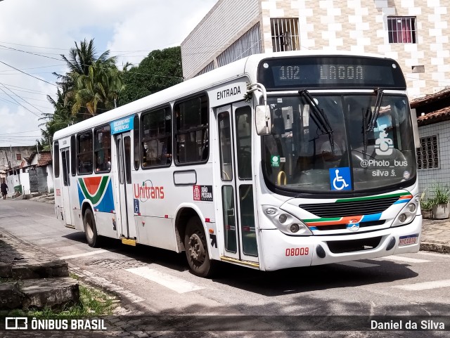 Consórcio Unitrans - 08 > Reunidas Transportes 08009 na cidade de João Pessoa, Paraíba, Brasil, por Daniel da Silva. Número da foto: #11456996.