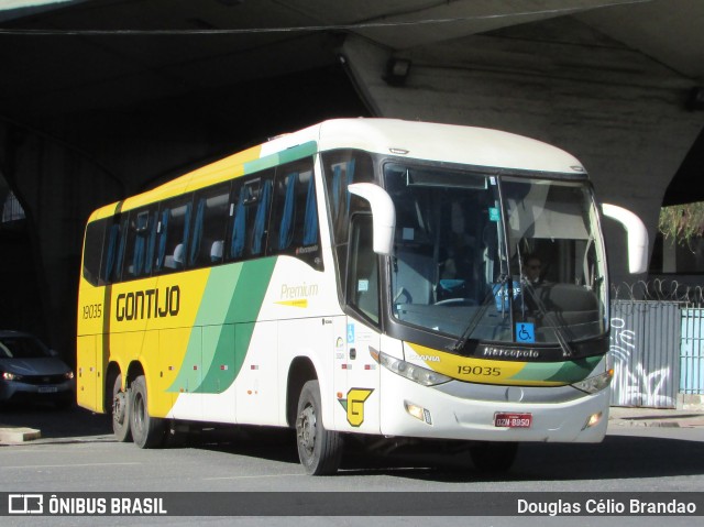 Empresa Gontijo de Transportes 19035 na cidade de Belo Horizonte, Minas Gerais, Brasil, por Douglas Célio Brandao. Número da foto: #11458579.
