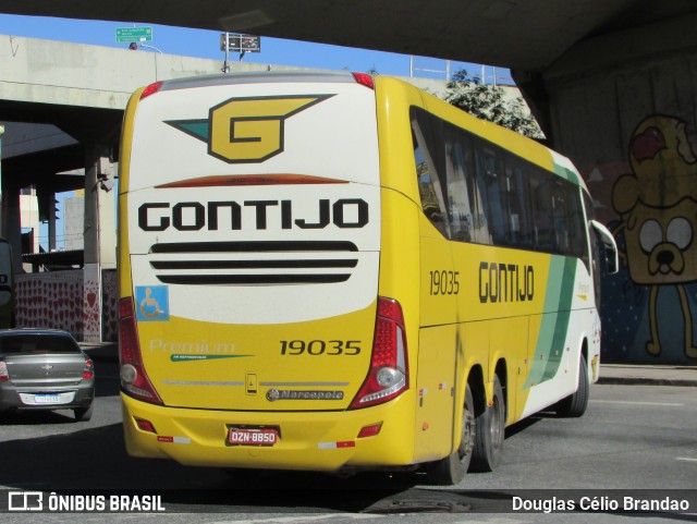 Empresa Gontijo de Transportes 19035 na cidade de Belo Horizonte, Minas Gerais, Brasil, por Douglas Célio Brandao. Número da foto: #11458586.