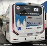 Auto Ônibus Alcântara 3.001 na cidade de São Gonçalo, Rio de Janeiro, Brasil, por Luiz Eduardo Lopes da Silva. Número da foto: #11456863.