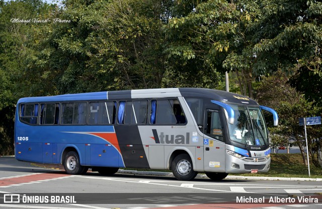 Viação Atual 1205 na cidade de São Paulo, São Paulo, Brasil, por Michael  Alberto Vieira. Número da foto: #11460571.