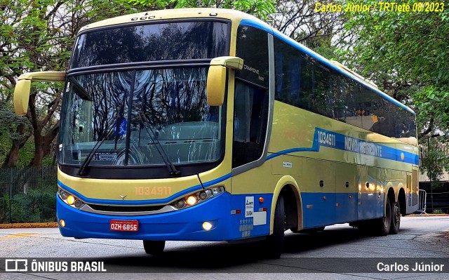 Viação Novo Horizonte 1034911 na cidade de Goiânia, Goiás, Brasil, por Carlos Júnior. Número da foto: #11460739.