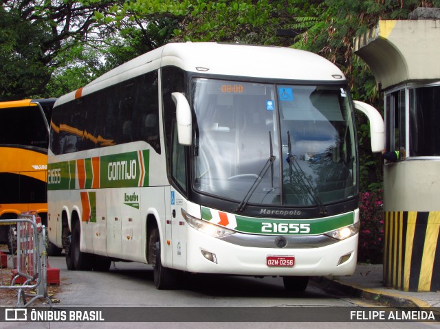 Empresa Gontijo de Transportes 21655 na cidade de São Paulo, São Paulo, Brasil, por FELIPE ALMEIDA. ID da foto: 11459557.