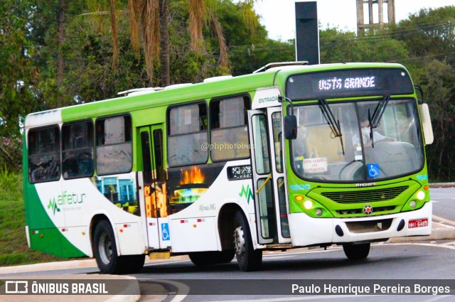 Alfetur - Alfenas Transportes e Turismo 1200 na cidade de Alfenas, Minas Gerais, Brasil, por Paulo Henrique Pereira Borges. ID da foto: 11461238.