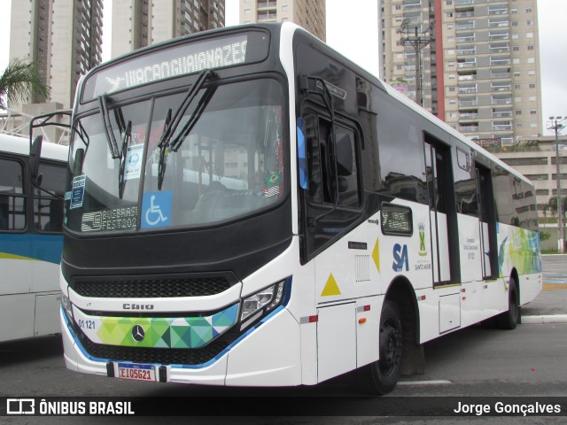 Viação Guaianazes 01 121 na cidade de Barueri, São Paulo, Brasil, por Jorge Gonçalves. Número da foto: #11460982.