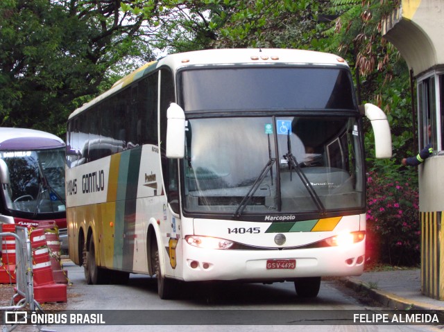 Empresa Gontijo de Transportes 14045 na cidade de São Paulo, São Paulo, Brasil, por FELIPE ALMEIDA. Número da foto: #11459535.