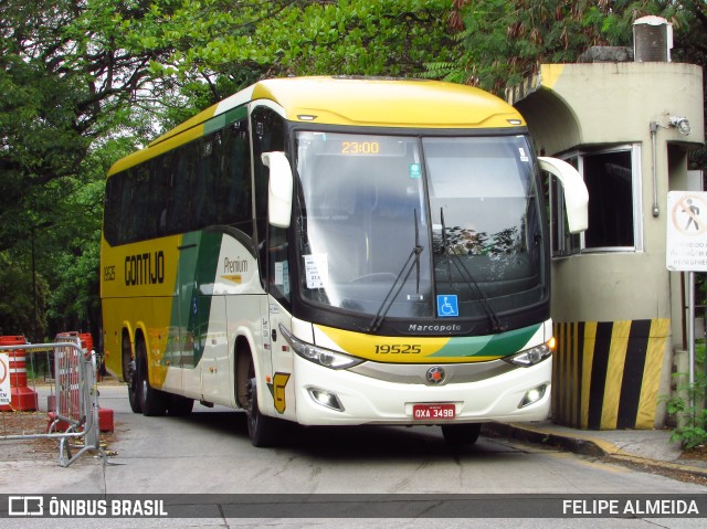 Empresa Gontijo de Transportes 19525 na cidade de São Paulo, São Paulo, Brasil, por FELIPE ALMEIDA. ID da foto: 11459554.