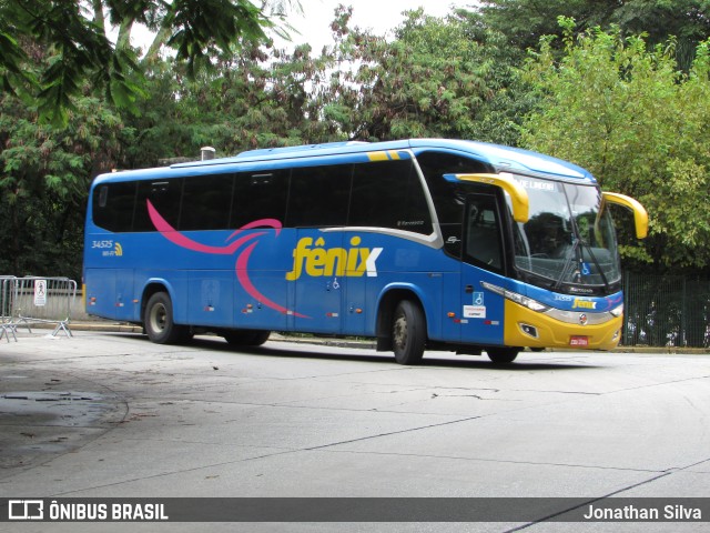 Rápido Expresso Fênix Viação 34525 na cidade de São Paulo, São Paulo, Brasil, por Jonathan Silva. Número da foto: #11459631.