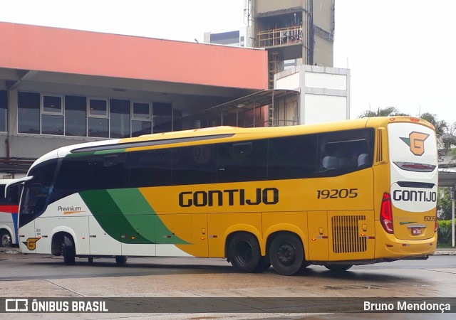 Empresa Gontijo de Transportes 19205 na cidade de Rio de Janeiro, Rio de Janeiro, Brasil, por Bruno Mendonça. ID da foto: 11460734.