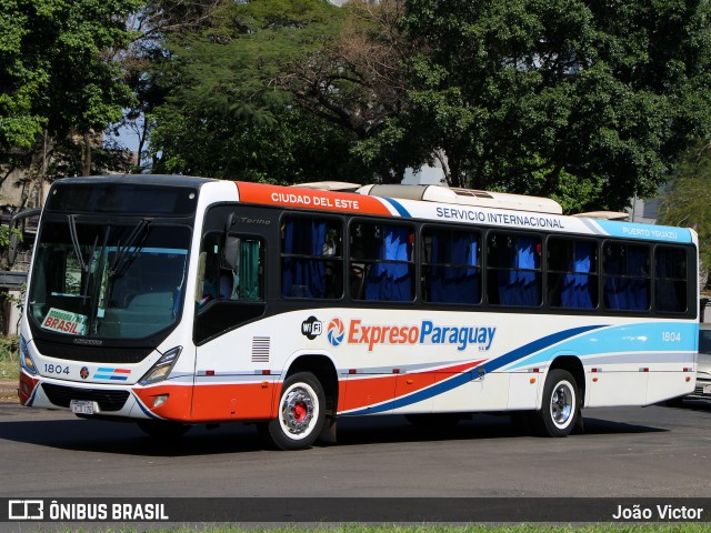 Expreso Paraguay S.A. 1804 na cidade de Foz do Iguaçu, Paraná, Brasil, por João Victor. ID da foto: 11460963.