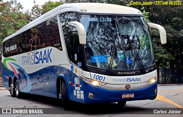 Trans Isaak Turismo 1001 na cidade de São Paulo, São Paulo, Brasil, por Carlos Júnior. Número da foto: #11460816.