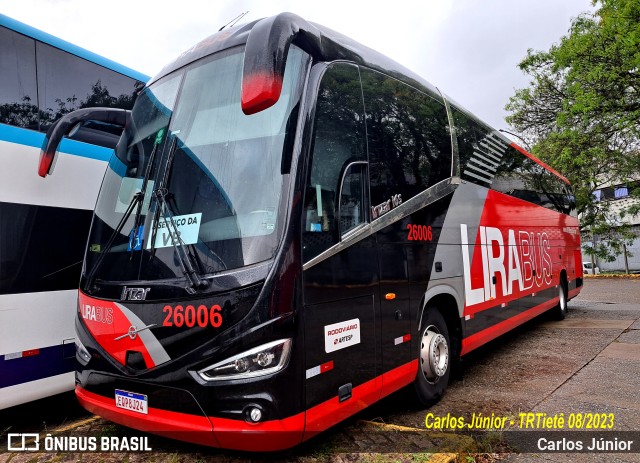 Lirabus 26006 na cidade de São Paulo, São Paulo, Brasil, por Carlos Júnior. Número da foto: #11460844.