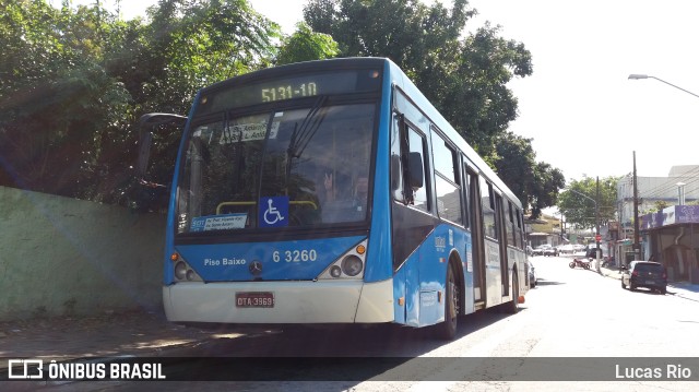 Viação Paratodos > São Jorge > Metropolitana São Paulo > Mobibrasil 6 3260 na cidade de São Paulo, São Paulo, Brasil, por Lucas Rio. Número da foto: #11461343.