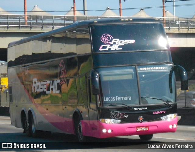 Rosa Chic Turismo 9504 na cidade de Nova Iguaçu, Rio de Janeiro, Brasil, por Lucas Alves Ferreira. ID da foto: 11460898.