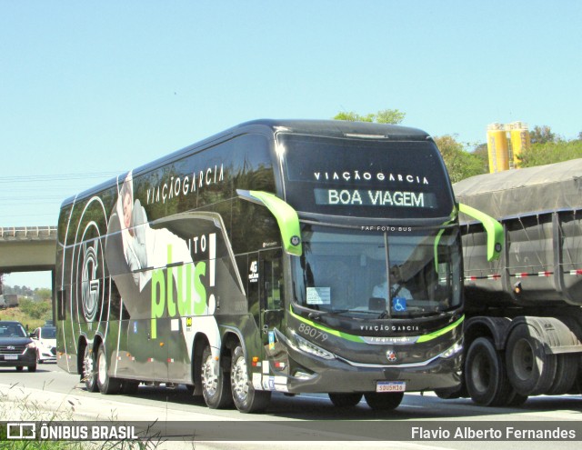 Viação Garcia 88079 na cidade de Araçariguama, São Paulo, Brasil, por Flavio Alberto Fernandes. ID da foto: 11460010.