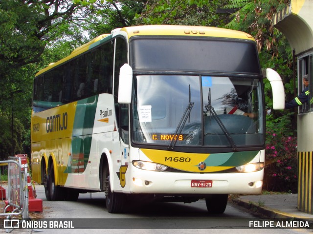 Empresa Gontijo de Transportes 14680 na cidade de São Paulo, São Paulo, Brasil, por FELIPE ALMEIDA. ID da foto: 11459538.