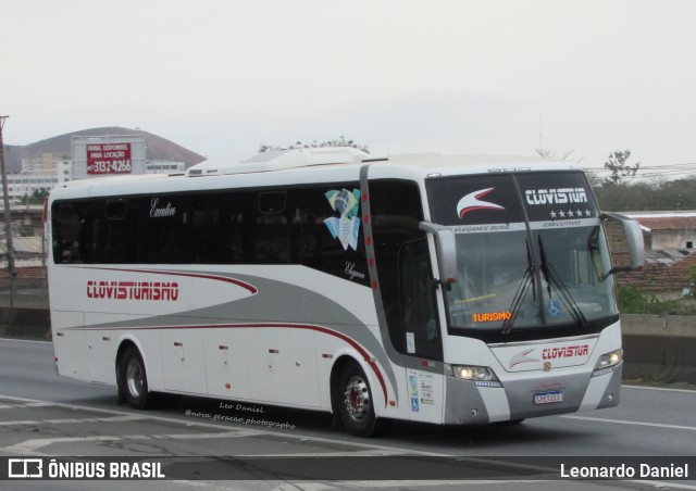 Clovis Turismo 3800 na cidade de Guaratinguetá, São Paulo, Brasil, por Leonardo Daniel. Número da foto: #11462442.