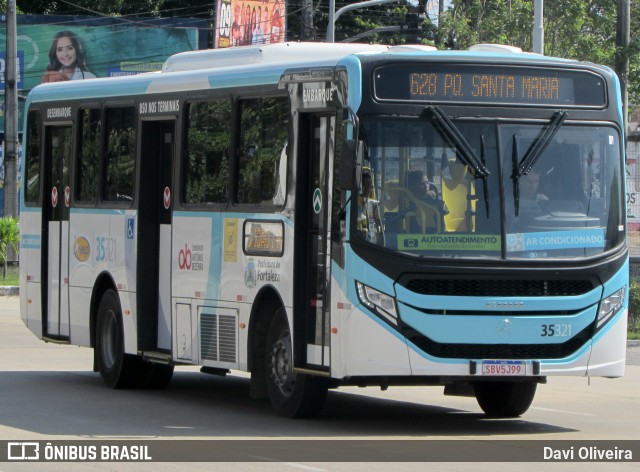Rota Sol > Vega Transporte Urbano 35321 na cidade de Fortaleza, Ceará, Brasil, por Davi Oliveira. Número da foto: #11463359.