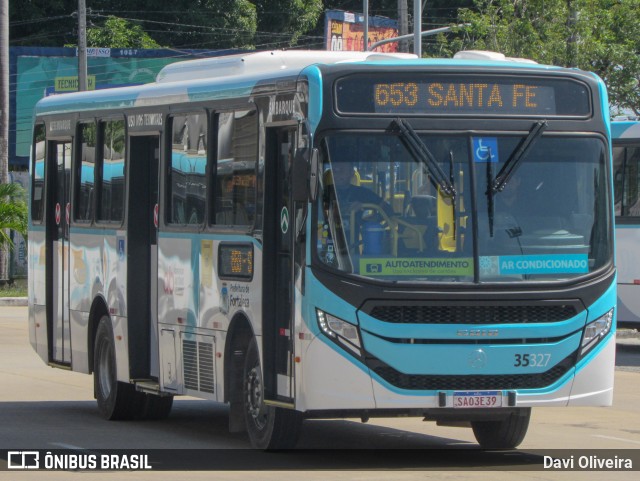 Rota Sol > Vega Transporte Urbano 35327 na cidade de Fortaleza, Ceará, Brasil, por Davi Oliveira. ID da foto: 11463413.