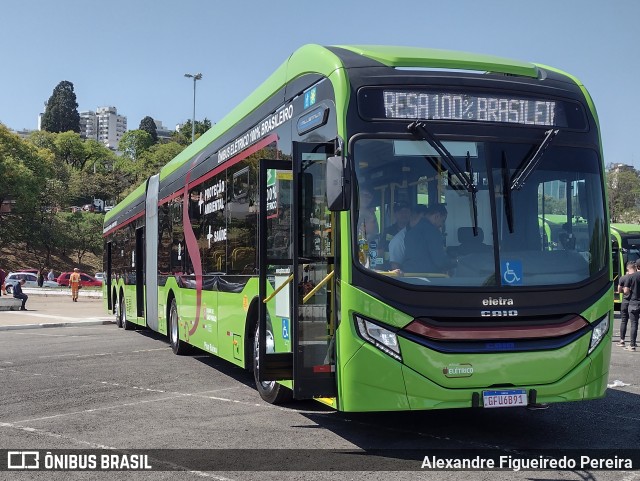 Viação Campo Belo E-MILLENNIUM na cidade de São Paulo, São Paulo, Brasil, por Alexandre Figueiredo Pereira. ID da foto: 11463712.