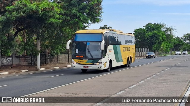 Empresa Gontijo de Transportes 14870 na cidade de Campinas, São Paulo, Brasil, por Luiz Fernando Pacheco Gomes. ID da foto: 11463772.