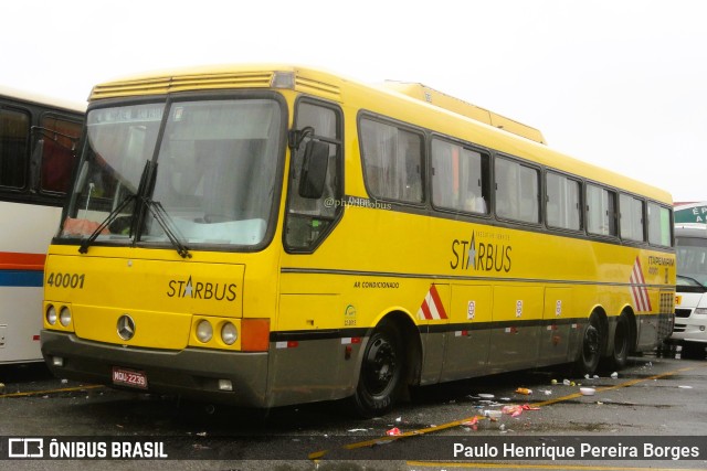 Viação Itapemirim 40001 na cidade de Aparecida, São Paulo, Brasil, por Paulo Henrique Pereira Borges. Número da foto: #11463920.