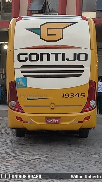 Empresa Gontijo de Transportes 19345 na cidade de Governador Valadares, Minas Gerais, Brasil, por Wilton Roberto. Número da foto: #11463162.