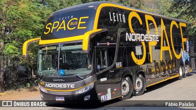 Expresso Nordeste 5810 na cidade de São Paulo, São Paulo, Brasil, por Fábio Paixão. Número da foto: #11464256.