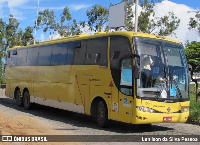 Viação Itapemirim 5865 na cidade de Caruaru, Pernambuco, Brasil, por Lenilson da Silva Pessoa. Número da foto: #11462522.