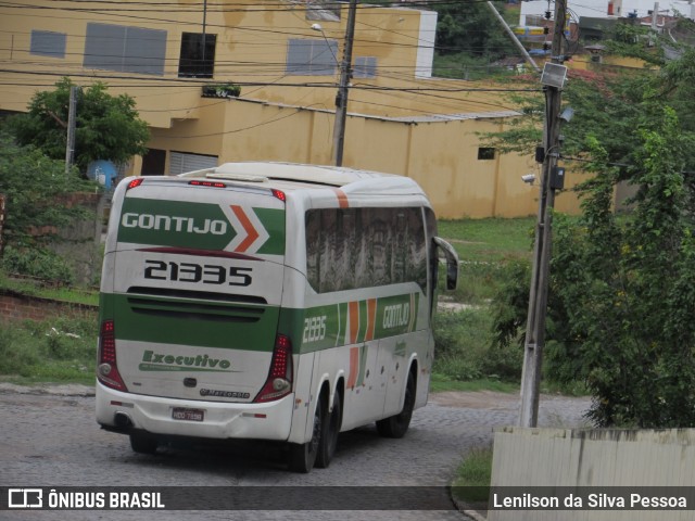 Empresa Gontijo de Transportes 21335 na cidade de Caruaru, Pernambuco, Brasil, por Lenilson da Silva Pessoa. ID da foto: 11462449.